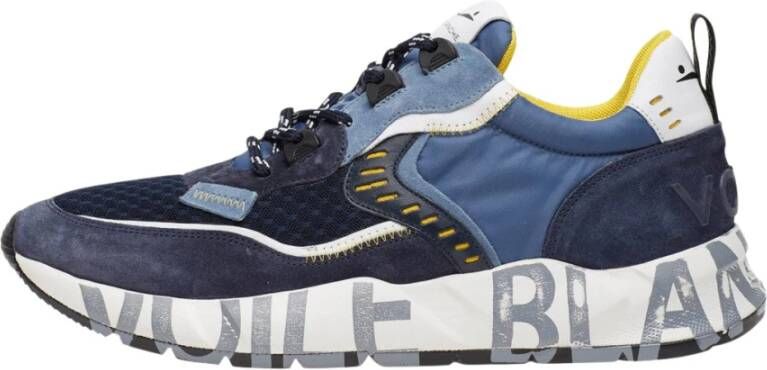 Voile blanche Sneakers Club01 , Blauw, Heren