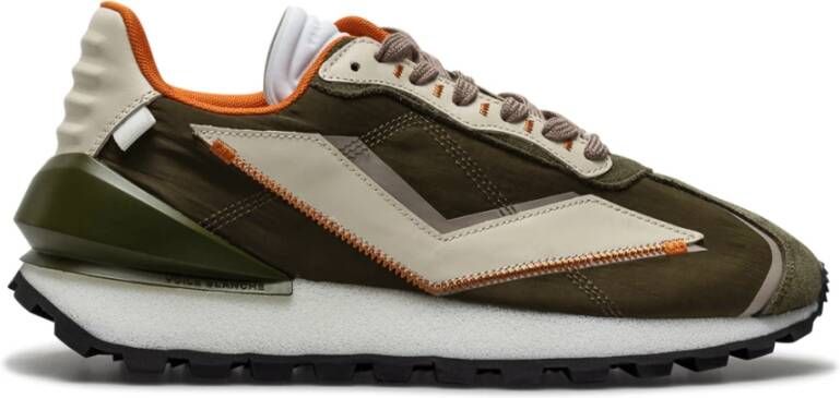 Voile blanche Sneakers Groen Heren