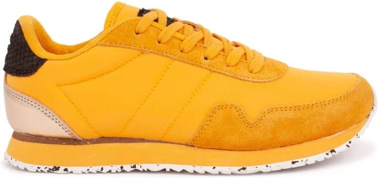 Woden Sneakers Oranje Dames