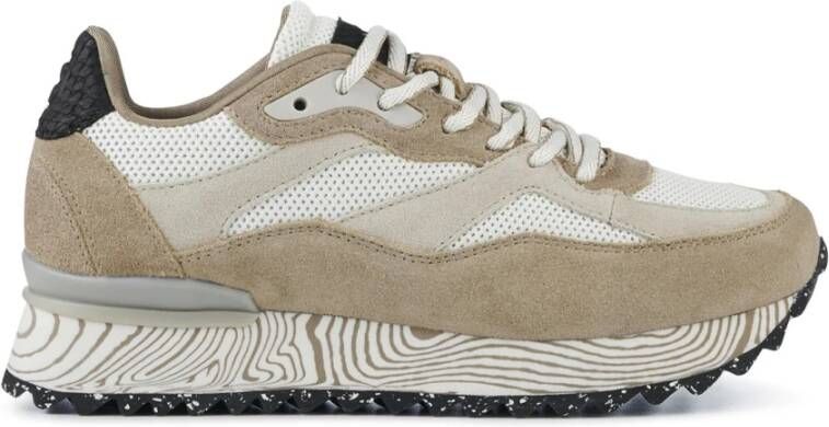 Woden Sophie Marble Whisper White/Silver Veer , Beige, Dames