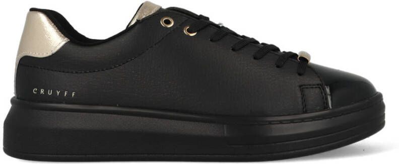 Cruyff Pace Black Gold Platform sneakers