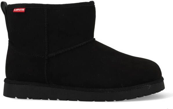 Levi's Levi&apos, s Boots New Wave MID ZIP FUR K 2144 164702 0999 Zwart