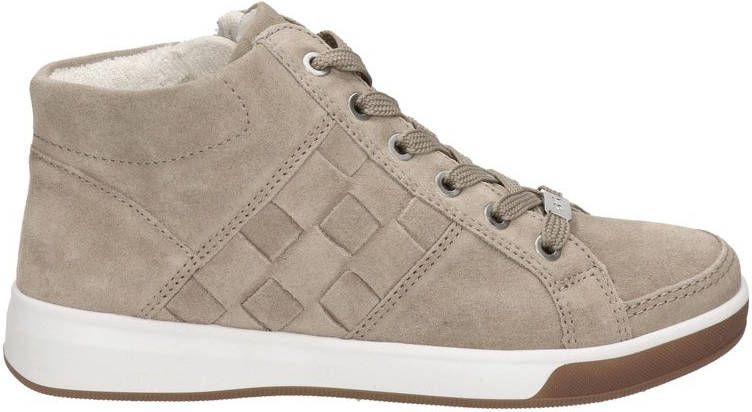 Ara comfort suède veterschoenen wit