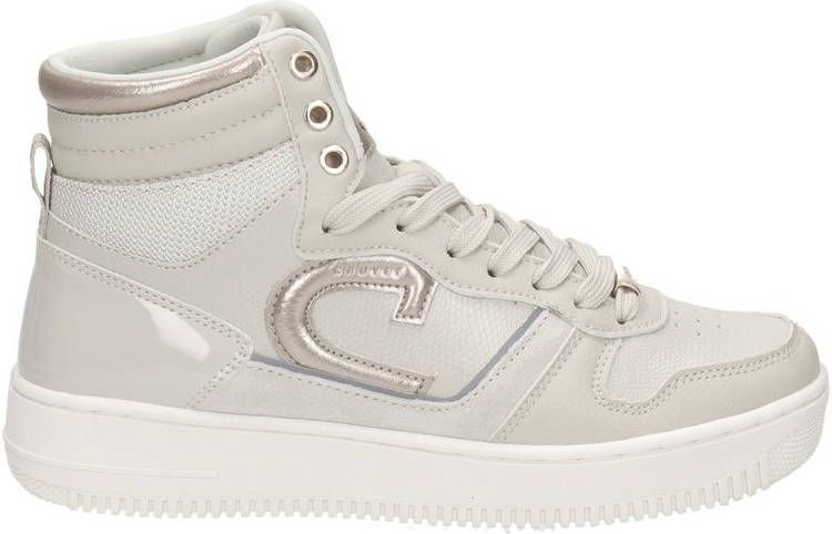 Cruyff Campo High Lux hoge sneakers lichtbeige