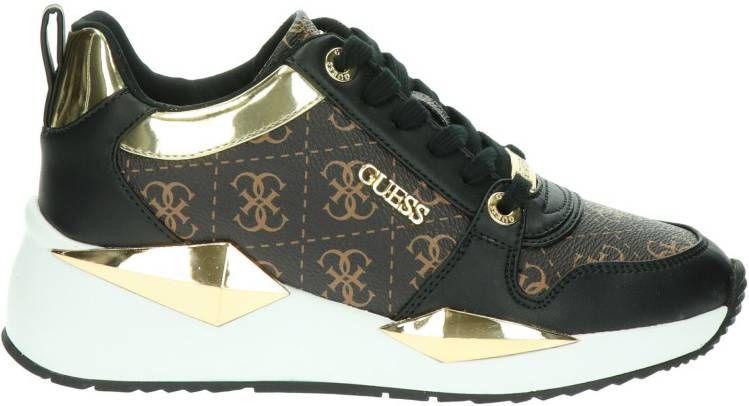 Guess Tallyn lage sneakers zwart