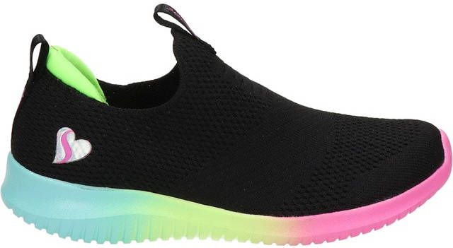 Skechers Ultra Flex sneakers zwart/multi