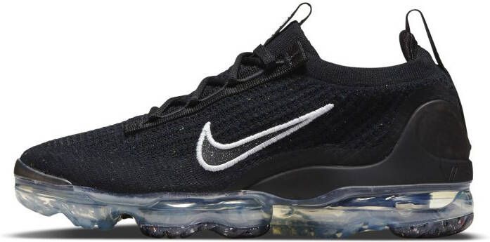 Nike Air VaporMax 2021 Dames Black/Metallic Silver/White Dames