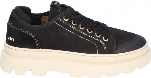 Nubikk Monro Orion L Black Dew Nubuck Veterschoenen