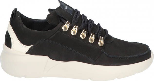 Nubikk Roque Royal L sneaker van leer met su&#xE8, de details