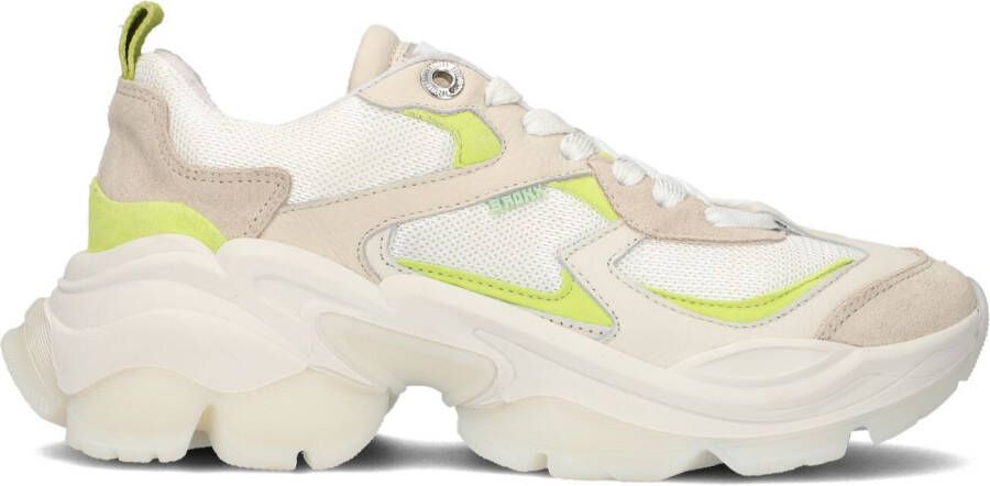 Bronx Beige Lage Sneakers Linn y