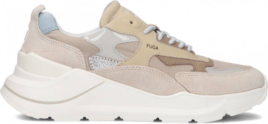 D.a.t.e Beige Lage Sneakers Fuga Dames