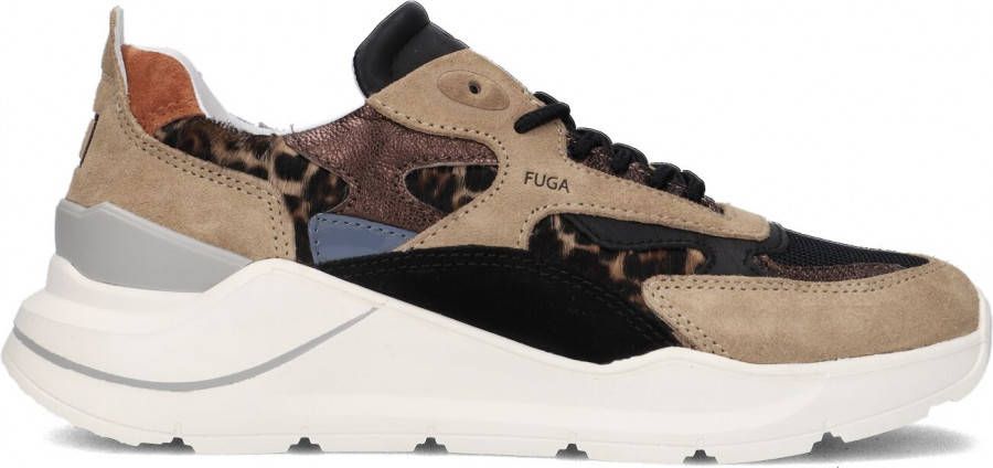 D.a.t.e Beige Lage Sneakers Fuga Dames