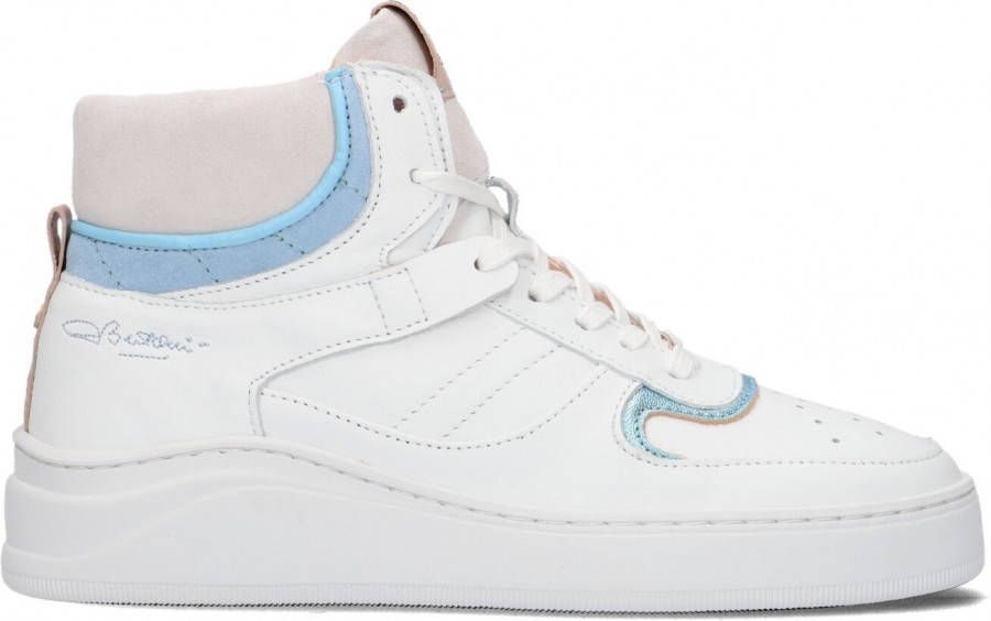 Fred de la Bretoniere Witte Hoge Sneaker 102010057