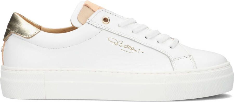 Fred de la Bretoniere Witte Lage Sneakers 1010101539