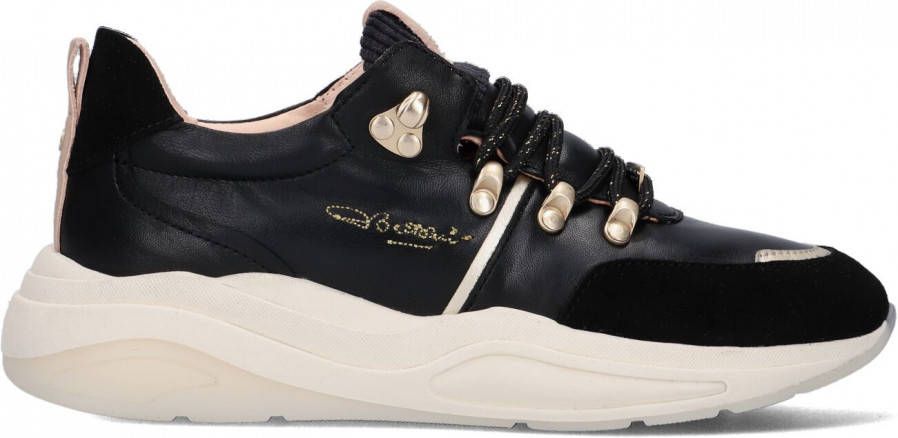 Fred de la Bretoniere Zwarte Lage Sneakers 101010441