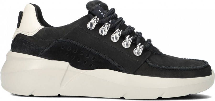 Nubikk Roque Roman sneaker van nubuck met su&#xE8, de details