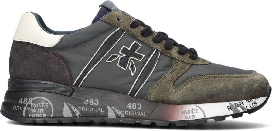 Premiata Lander low top sneakers , Zwart, Heren