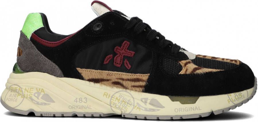 Premiata Vrouwenschoenen sneakers mas , Zwart, Dames