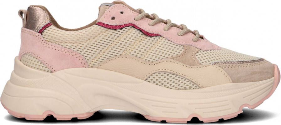 PS Poelman Beige Lage Sneakers Lptokio