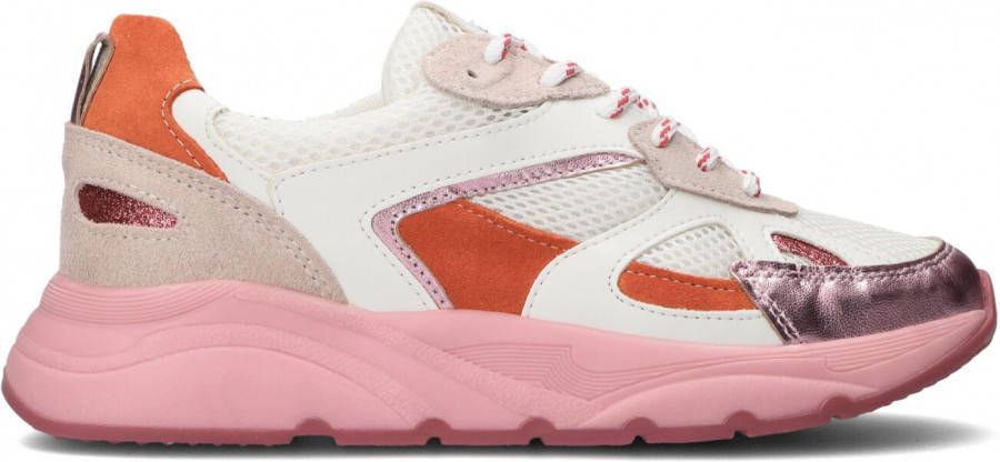 PS Poelman Roze Lage Sneakers P7120