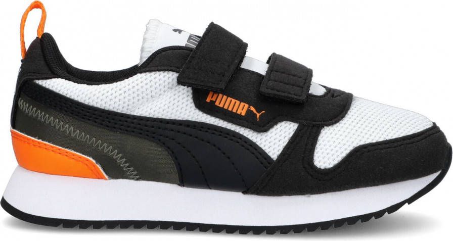 Puma R78 V Inf sneakers wit/zwart/oranje