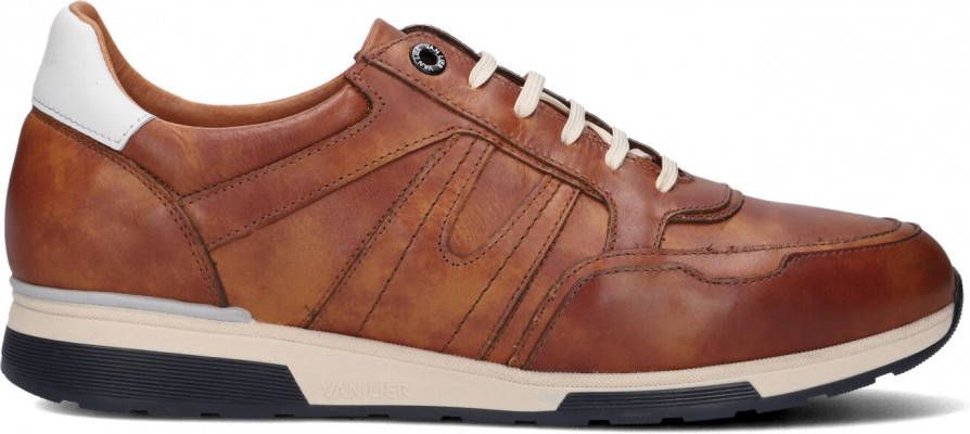 Van Lier Cognac Lage Sneakers Positano