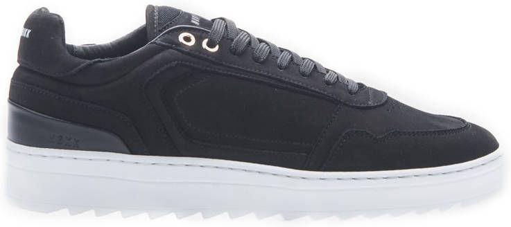 Nubikk Zwarte Lage Sneakers Cliff Cane