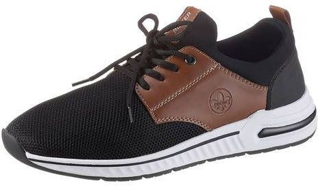 Rieker Amaretto Casual Trainers , Zwart, Heren