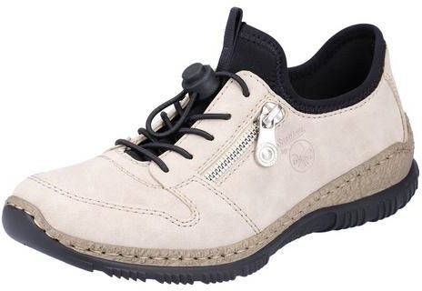 Rieker Slip on sneakers met snelsluiting
