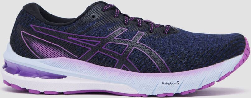 ASICS gt 2000 10 hardloopschoenen zwart/paars dames