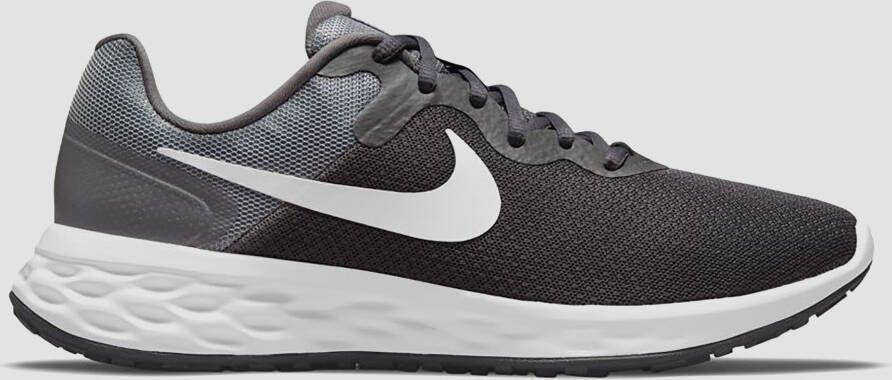 Nike revolution 6 hardloopschoenen grijs heren