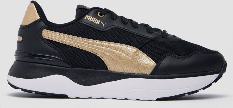 Puma r78 voyage sneakers zwart/goud dames