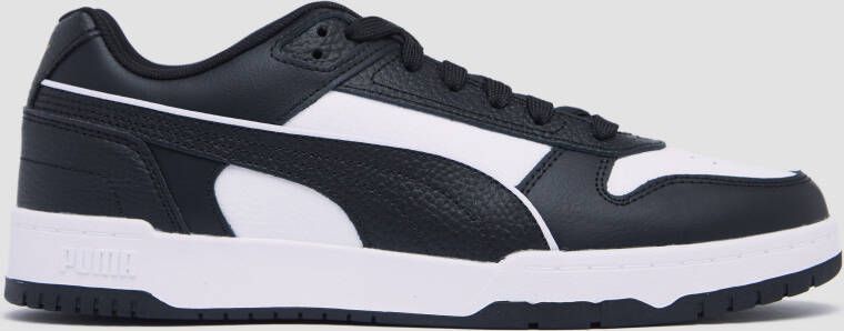 PUMA Rebound Game Low Sneakers Zwart Wit Goud