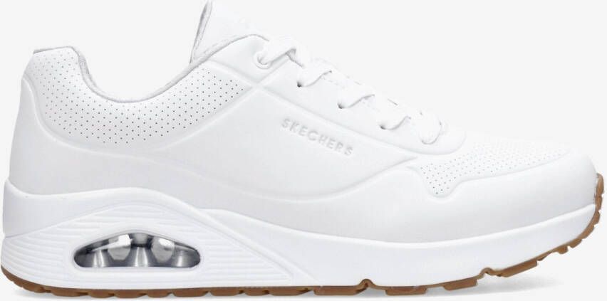Skechers Uno Air Blitz sneakers wit Imitatieleer