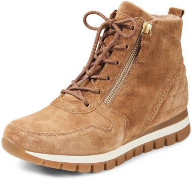 Gabor Enkelhoge sneakers sleehak Comfort bruin