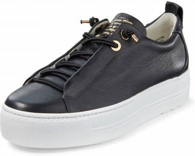 Paul Green Plateausneakers met goudkleurige details