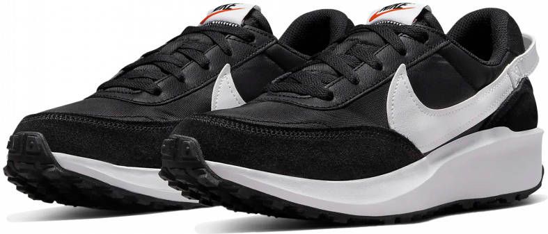 Nike Wafel debuut sneakers , Zwart, Dames