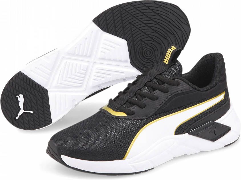 Puma Lex fitness schoenen zwart/goud/wit