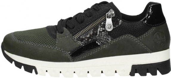 Rieker Sneakers groen Synthetisch 108209