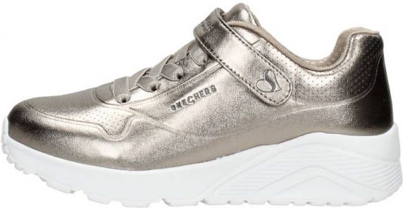 Skechers Sneakers Uno Lite Chrome Steps Zilverkleurig