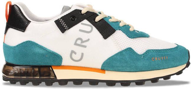 Cruyff Superbia Micro Ripstop/XL Mesh Wit/Groen Heren