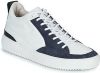 Blackstone Xg90 Witte houtskoolkunst Mid sneaker , Wit, Heren online kopen