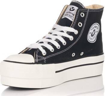 Hoge Sneakers Victoria 061101 Tribu Doble Bot&#xED;n Lona de Mujeres