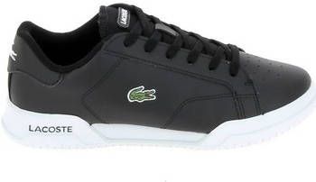 Lacoste Lage Sneakers Twin Serv Jr Noir Blanc