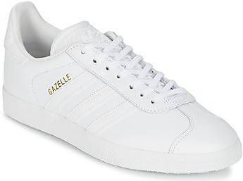 adidas Originals Gazelle Schoenen Cloud White/Cloud White/Gold Metallic Heren