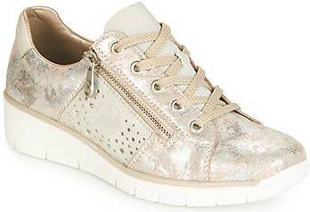 Rieker Veterschoen Dames Beige/Naturel