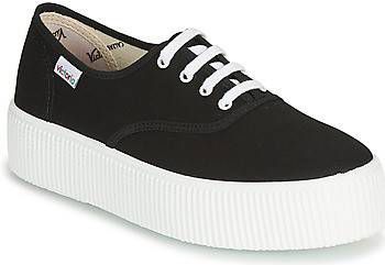 Lage Sneakers Victoria 116100 Bambas Inglesa Doble Lona de Mujeres