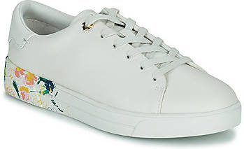 Ted Baker Sneakers Timaya Sketchy Magnolia Cupsole Trainer Wit