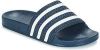 Adidas Originals Adilette Slippers in donkerblauw en wit Marineblauw online kopen