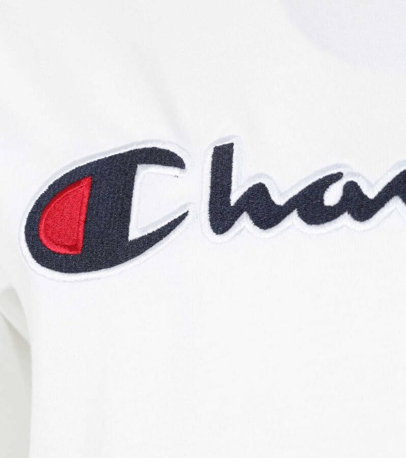 Champion Koszulka 217814 Ww001 , Wit, Heren